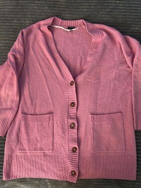 Torrid Pink Cardigan